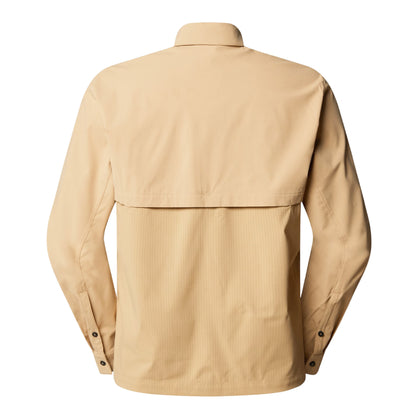 Stone - Back - The North Face Mens Regular Long-Sleeved Shirt