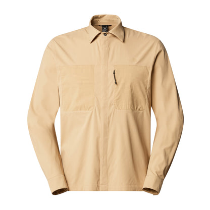 Stone - Front - The North Face Mens Regular Long-Sleeved Shirt