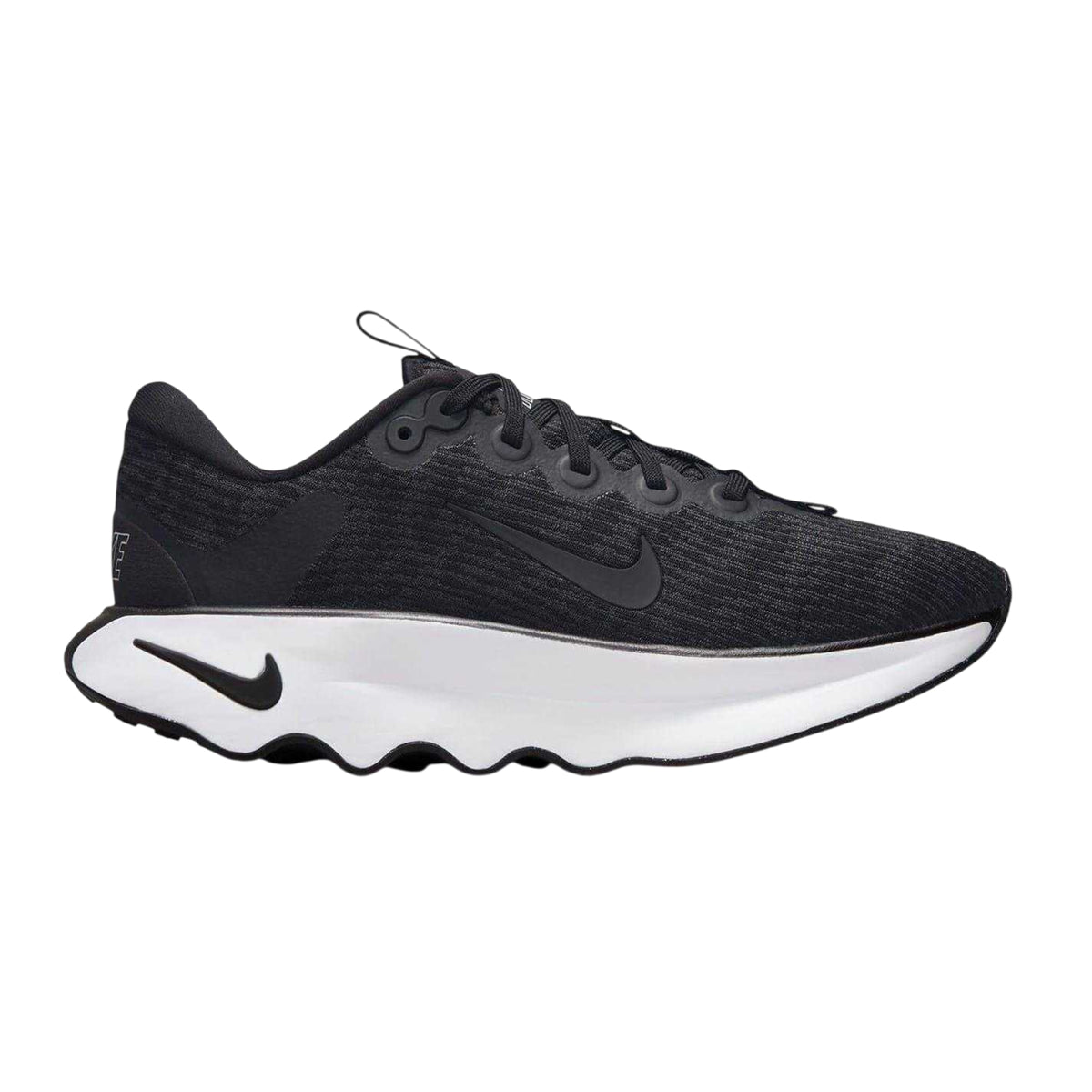 Black-White - Front - Nike Womens-Ladies Motiva Walking Shoes