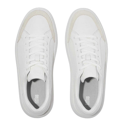 Urban - Side - Fit Flop Womens-Ladies Leather Platform Trainers