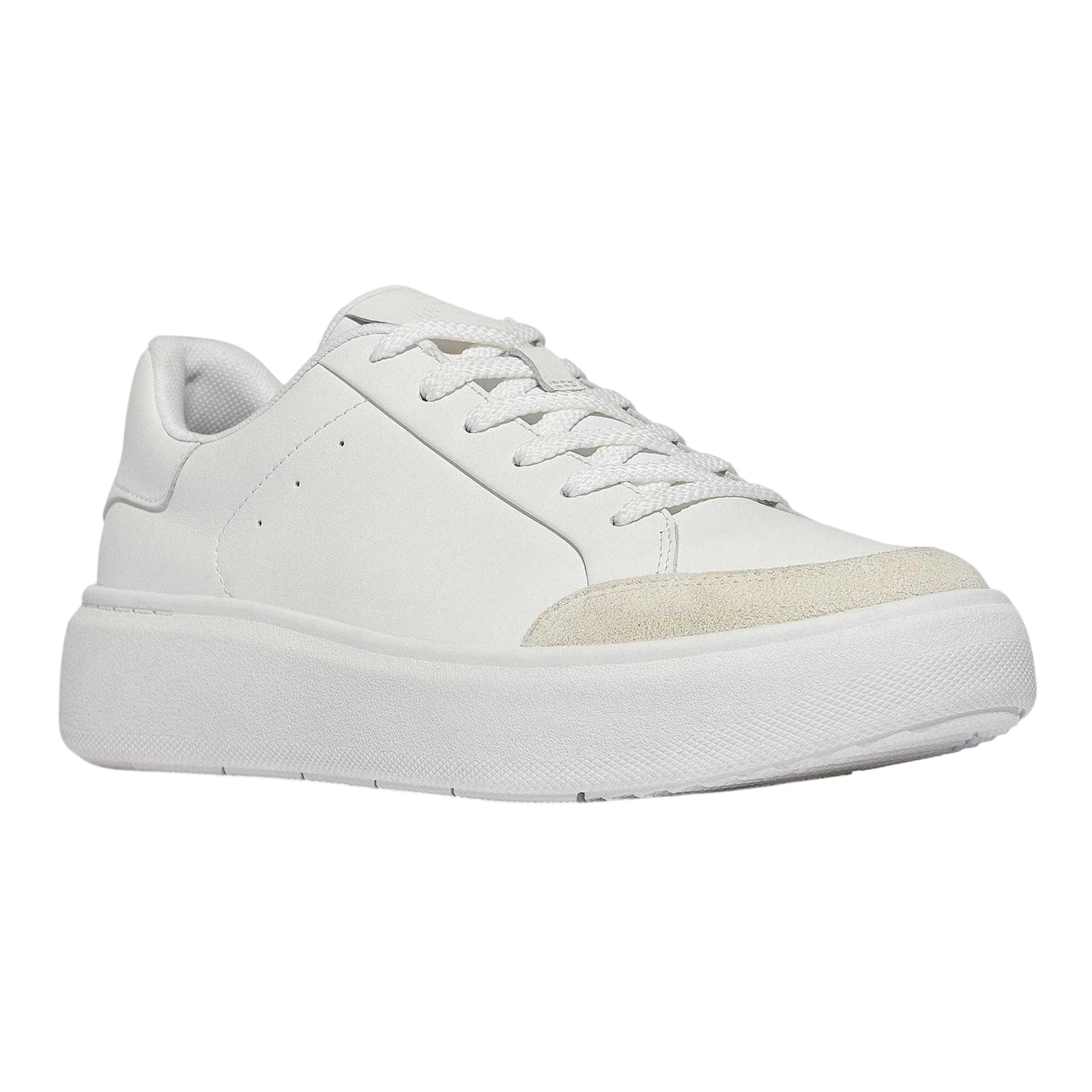 Urban - Front - Fit Flop Womens-Ladies Leather Platform Trainers
