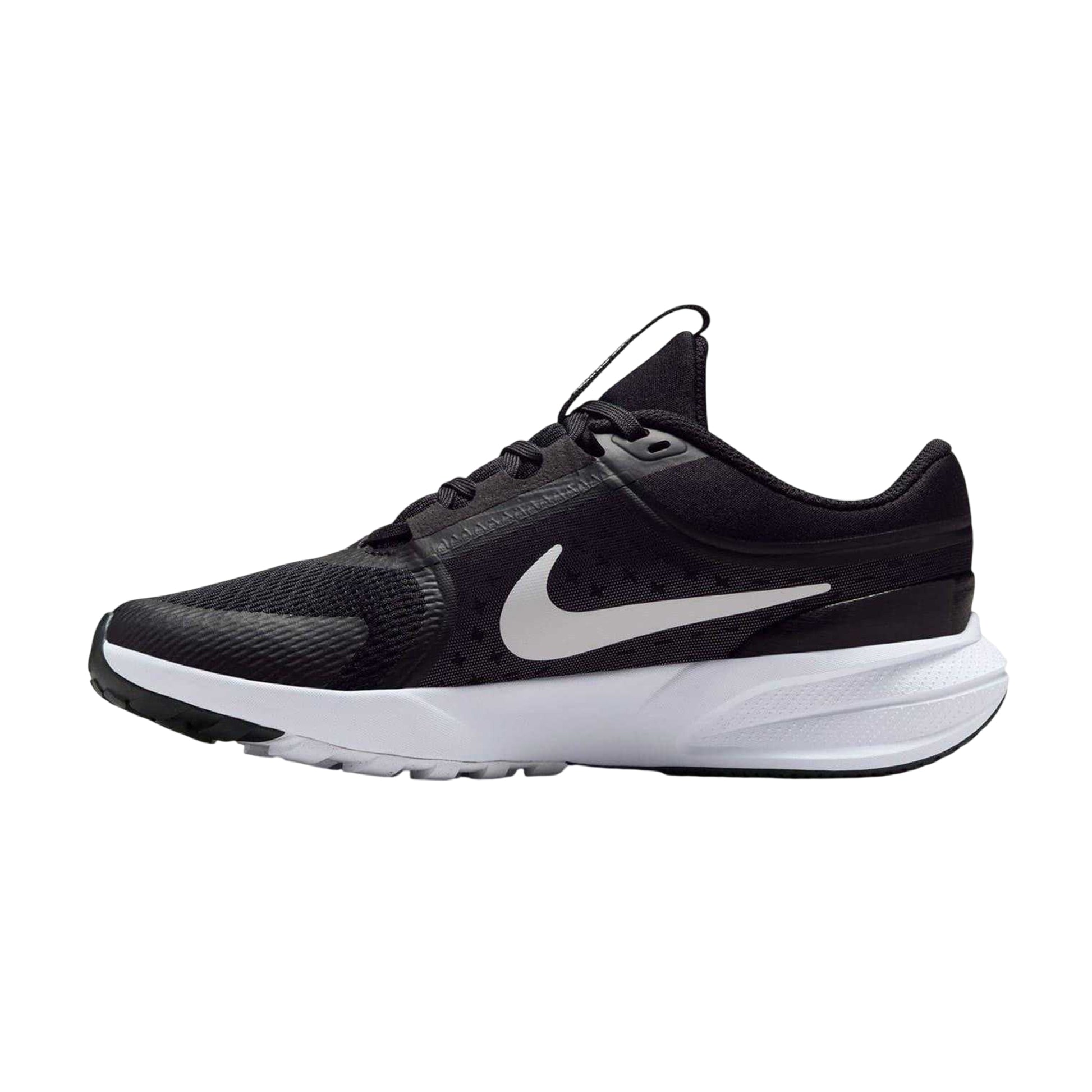Black-White - Side - Nike Childrens-Kids Star Runner 5 Trainers