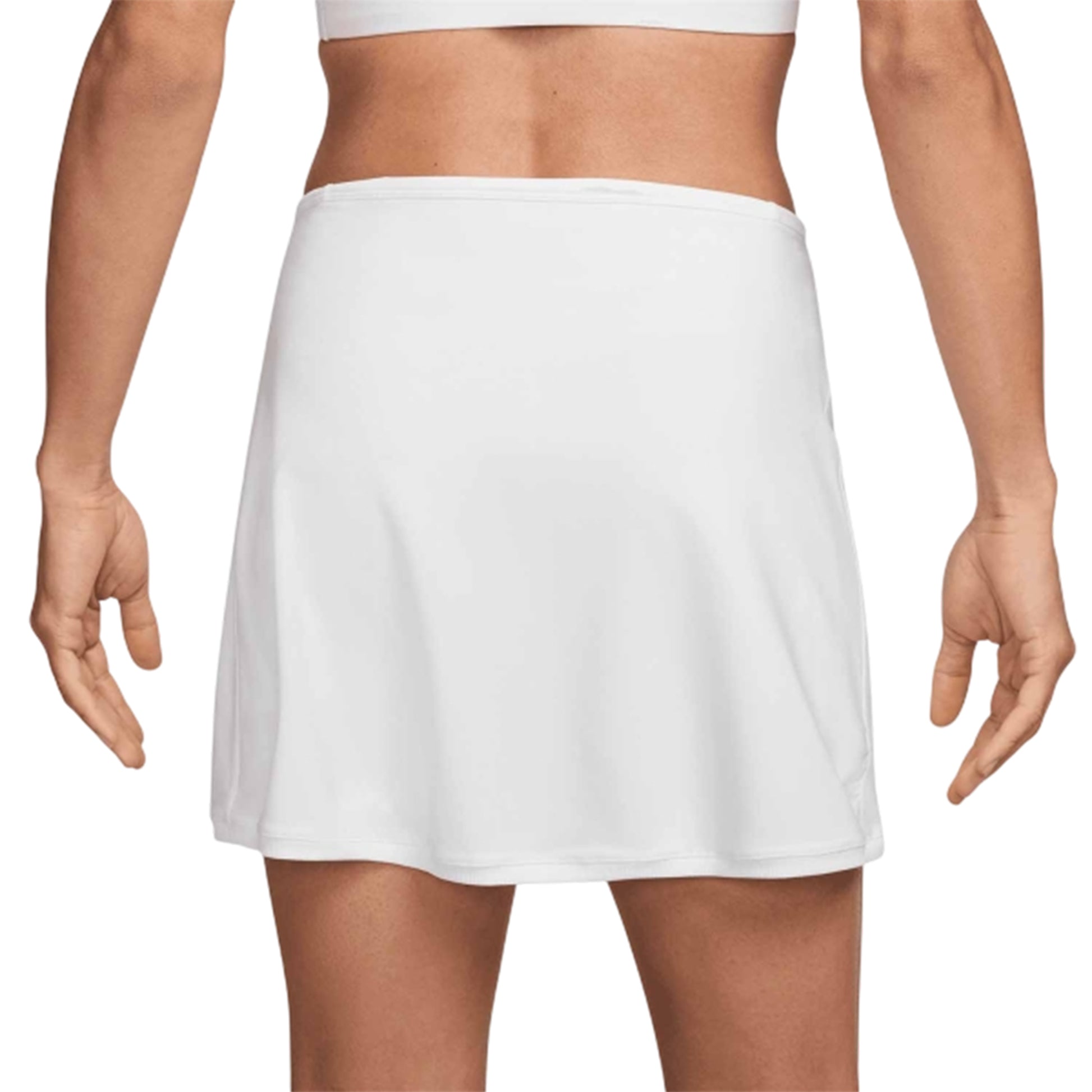 White-Black - Back - Nike Womens-Ladies Victory Dri-FIT Skirt