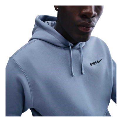 Blue-Black - Side - Nike Mens Club Tottenham Hotspur FC Pullover Hoodie