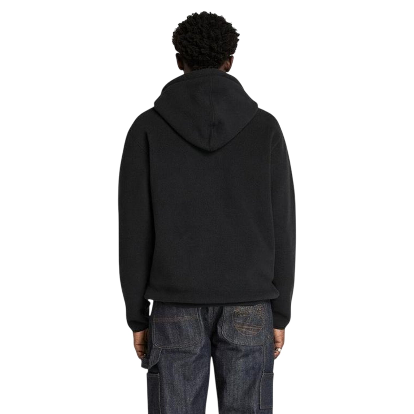 Black - Back - Timberland Mens Regular Long-Sleeved Hoodie