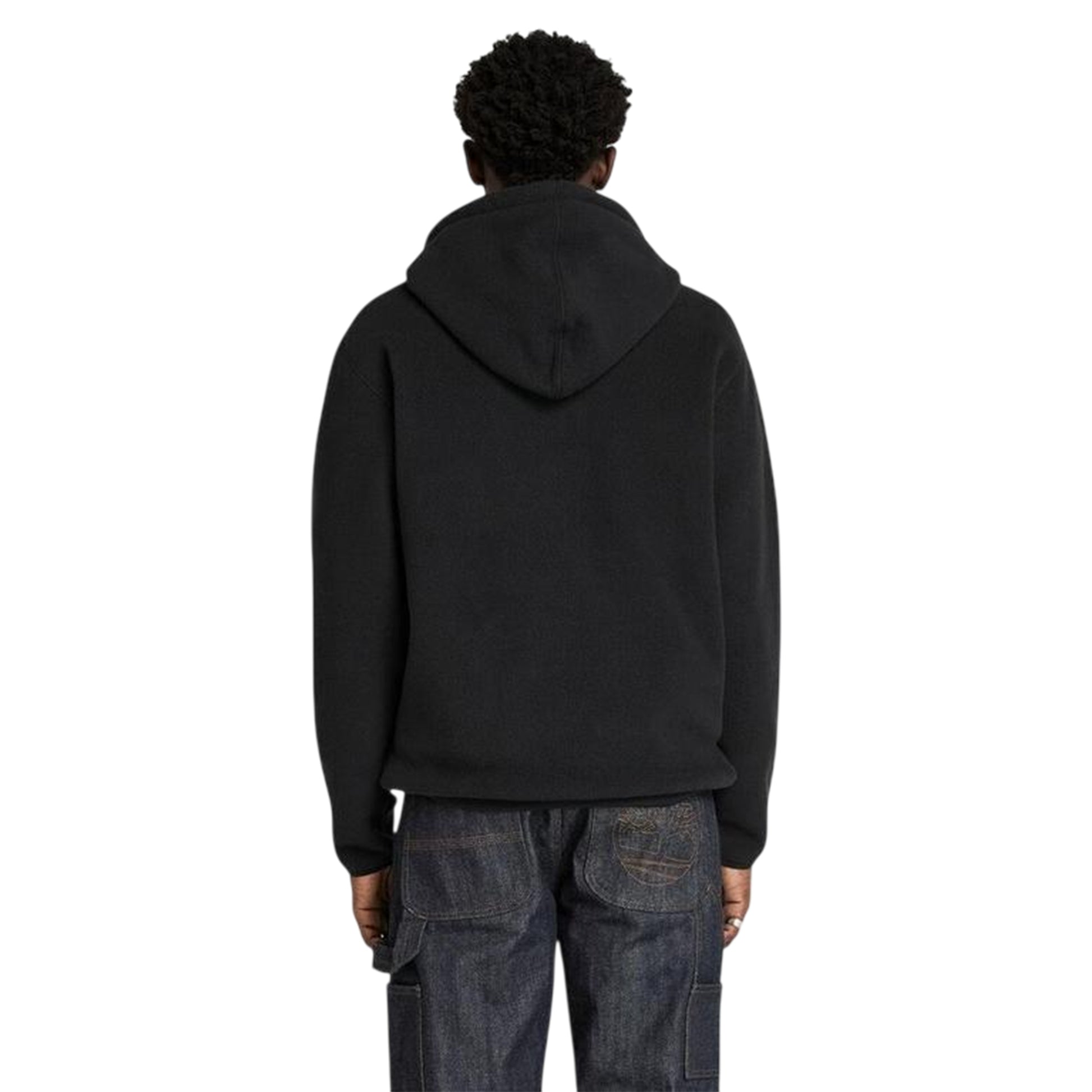 Black - Back - Timberland Mens Regular Long-Sleeved Hoodie