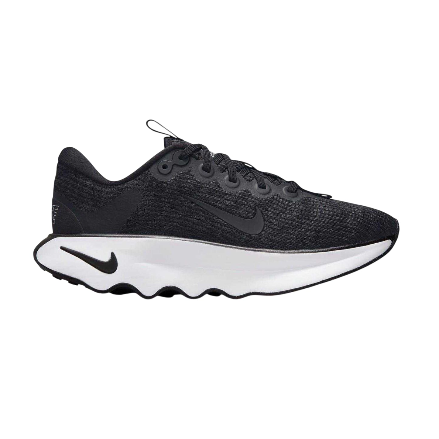 Black-White - Front - Nike Womens-Ladies Motiva Cushioned Walking Shoes