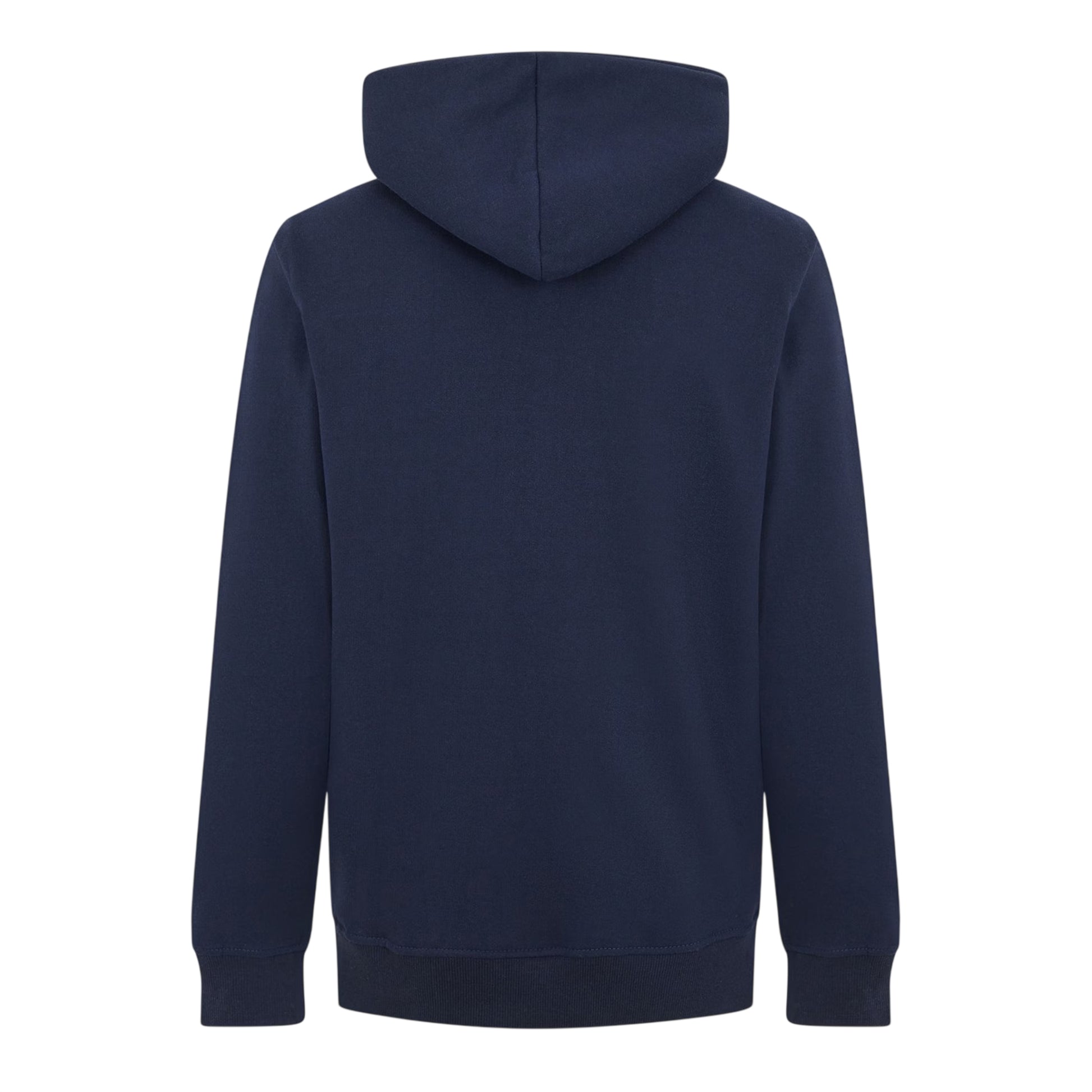 Blue - Back - Born Rich Mens Long-Sleeved Pullover Hoodie