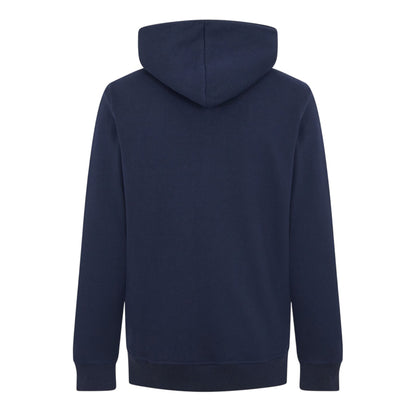 Blue - Back - Born Rich Mens Long-Sleeved Pullover Hoodie