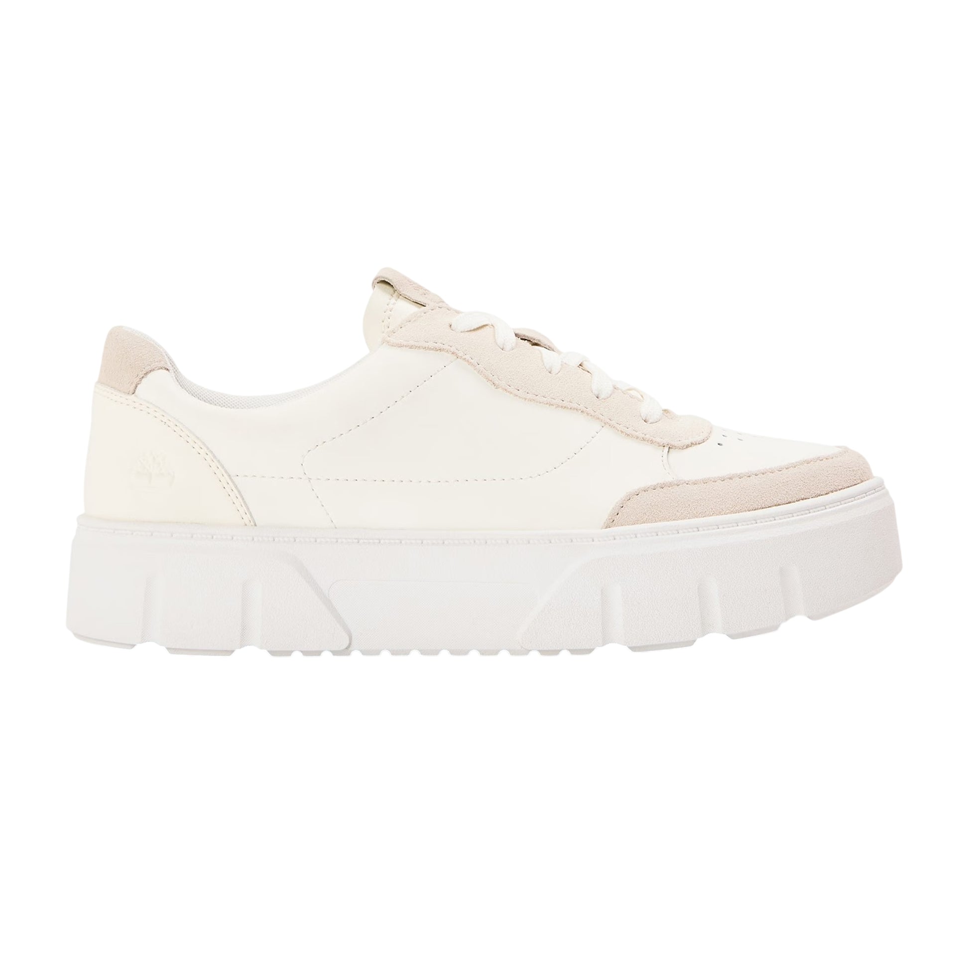 Natural - Front - Timberland Womens-Ladies Laurel Platform Trainers
