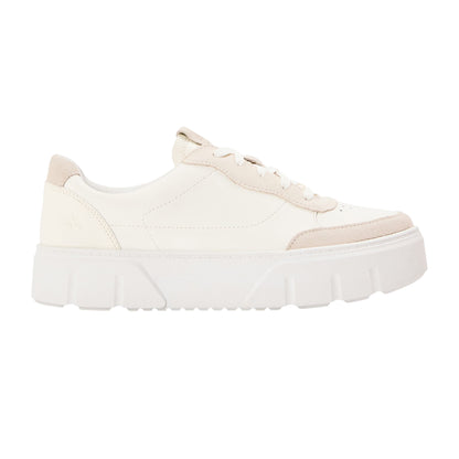 Natural - Front - Timberland Womens-Ladies Laurel Platform Trainers