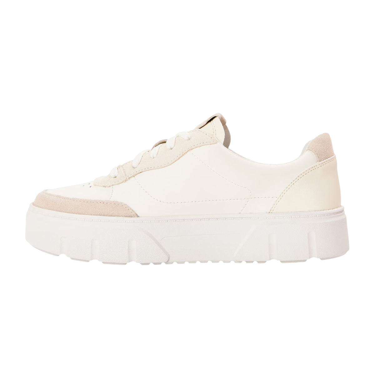 Natural - Back - Timberland Womens-Ladies Laurel Platform Trainers