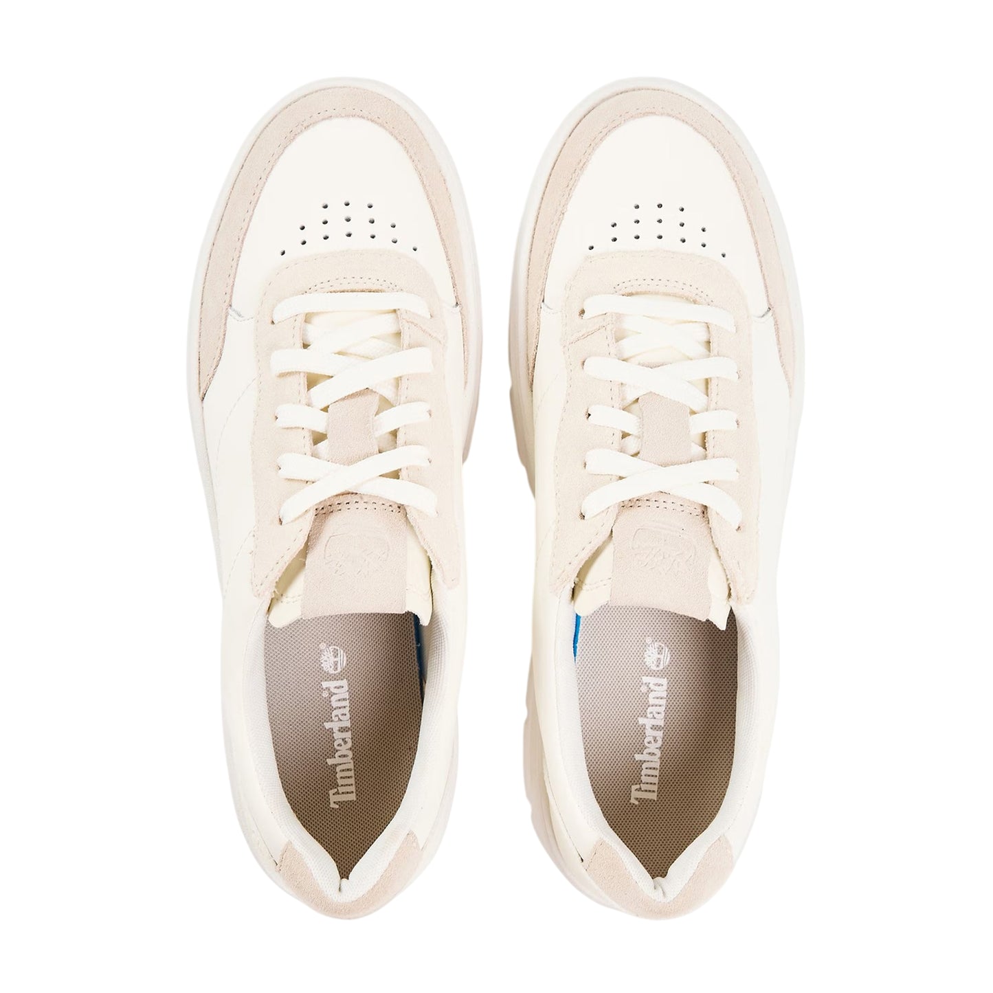 Natural - Side - Timberland Womens-Ladies Laurel Platform Trainers