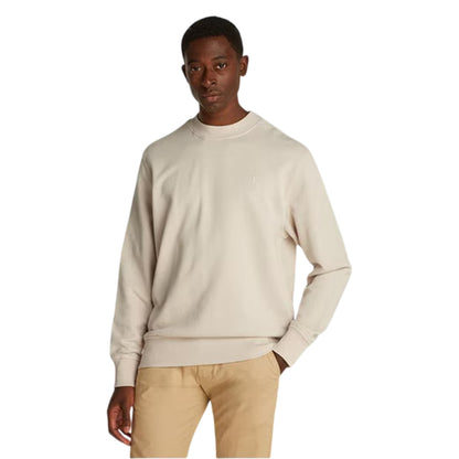 Moonbeam - Side - Calvin Klein Mens Puff Print Cotton Blend Embellished Sweatshirt