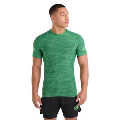 Black-Toucan - Back - Umbro Mens Pro Training Elite Base Layer Top