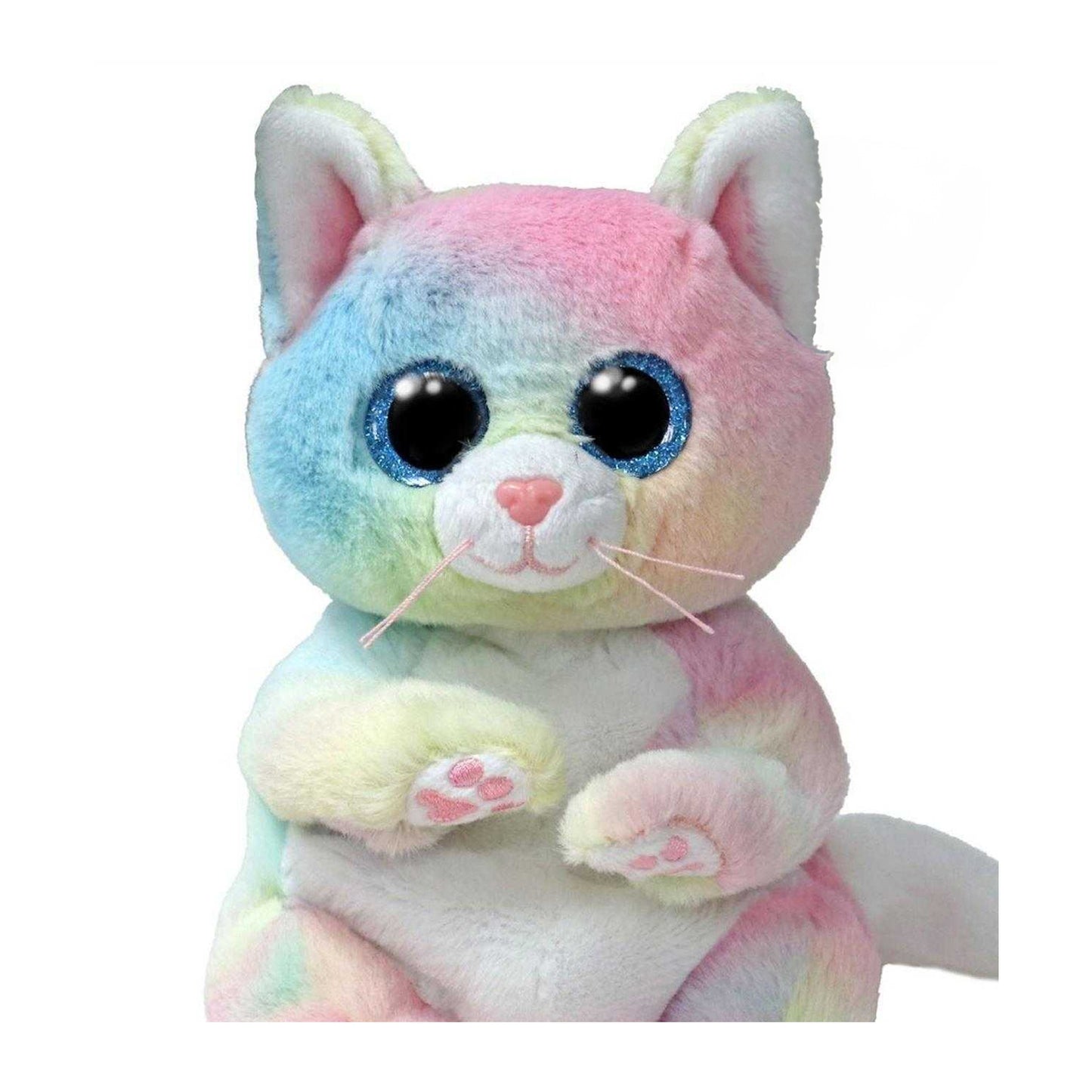 Pastel - Back - TY Jenni Beanie Bellies Tie Dye Plush Toy