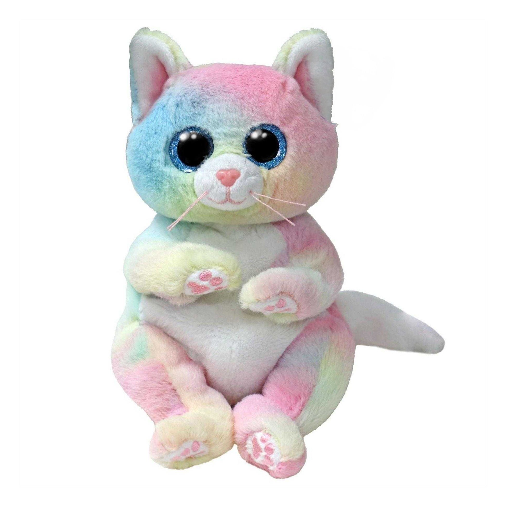 Pastel - Front - TY Jenni Beanie Bellies Tie Dye Plush Toy