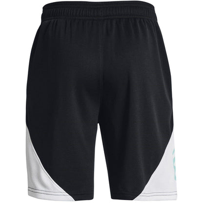 Black - Back - Under Armour Childrens-Kids Curry Relaxed Fit Basketball Shorts