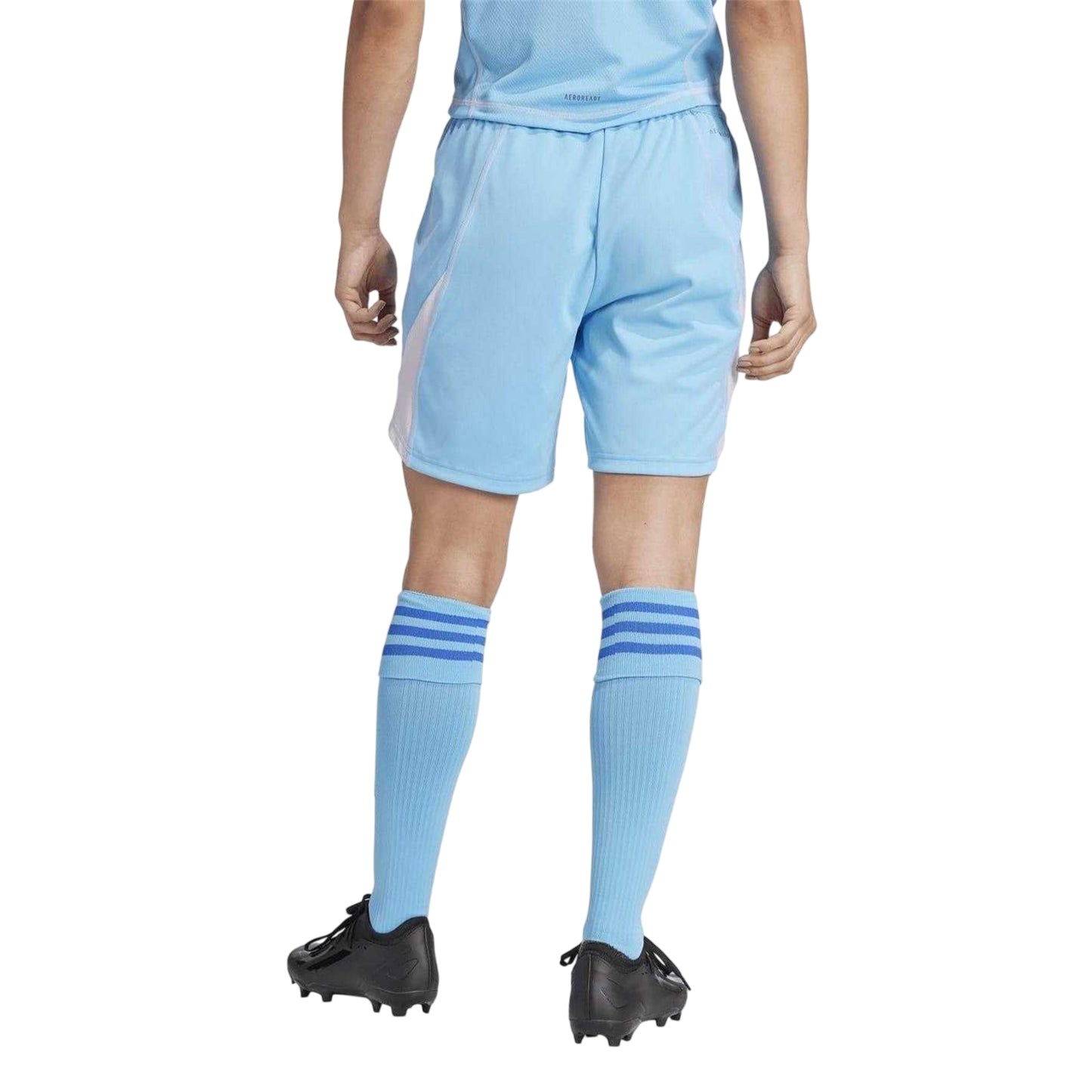 Blue Burst - Back - Adidas Unisex Adult T24 Goalkeeper Shorts