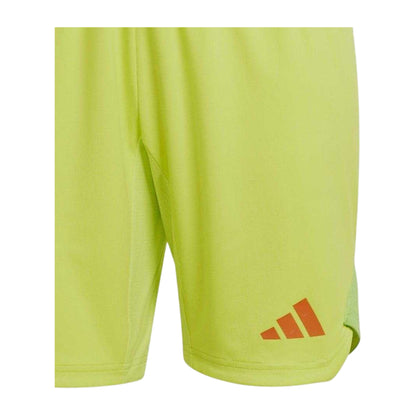 Solar Yellow - Back - Adidas Unisex Adult T24 Goalkeeper Shorts