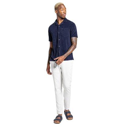 Blue Navy - Side - Craghoppers Mens Regular Shirt