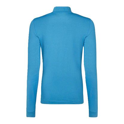 Blue - Back - Castore Unisex Adult 2023-2024 Rangers FC Quarter Zip Training Midlayer