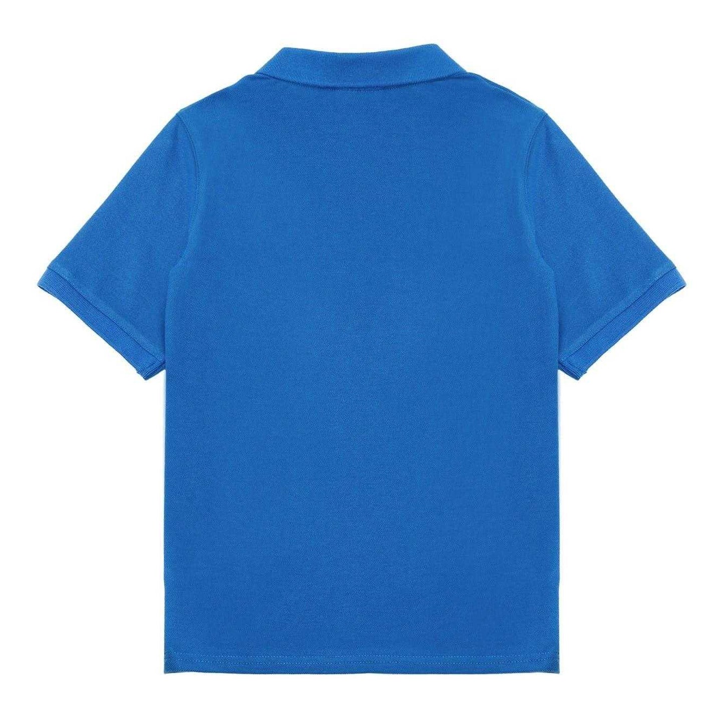 Royal Blue - Back - Slazenger Boys Plain Polycotton Polo Shirt
