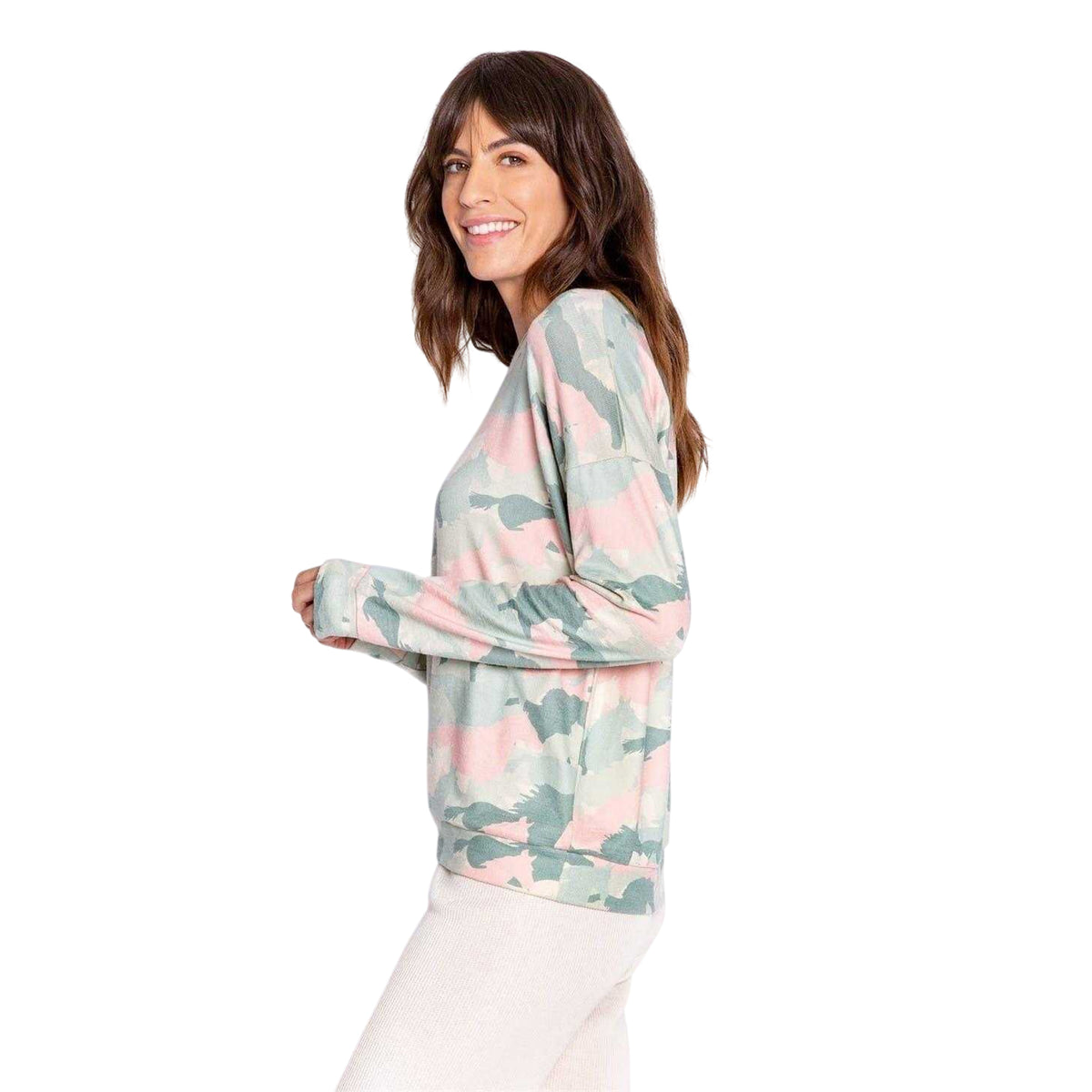 Multicoloured - Back - PJ Salvage Womens-Ladies Horse T-Shirt