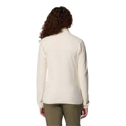 Chalk - Back - Columbia Womens-Ladies Funnel Neck Regular Long-Sleeved Sweatshirt