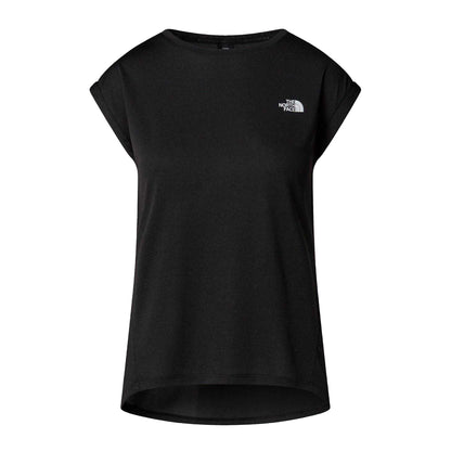Black Heather - Front - The North Face Womens-Ladies Performance T-Shirt