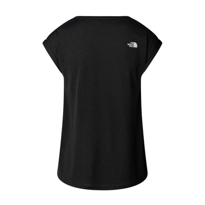 Black Heather - Back - The North Face Womens-Ladies Performance T-Shirt