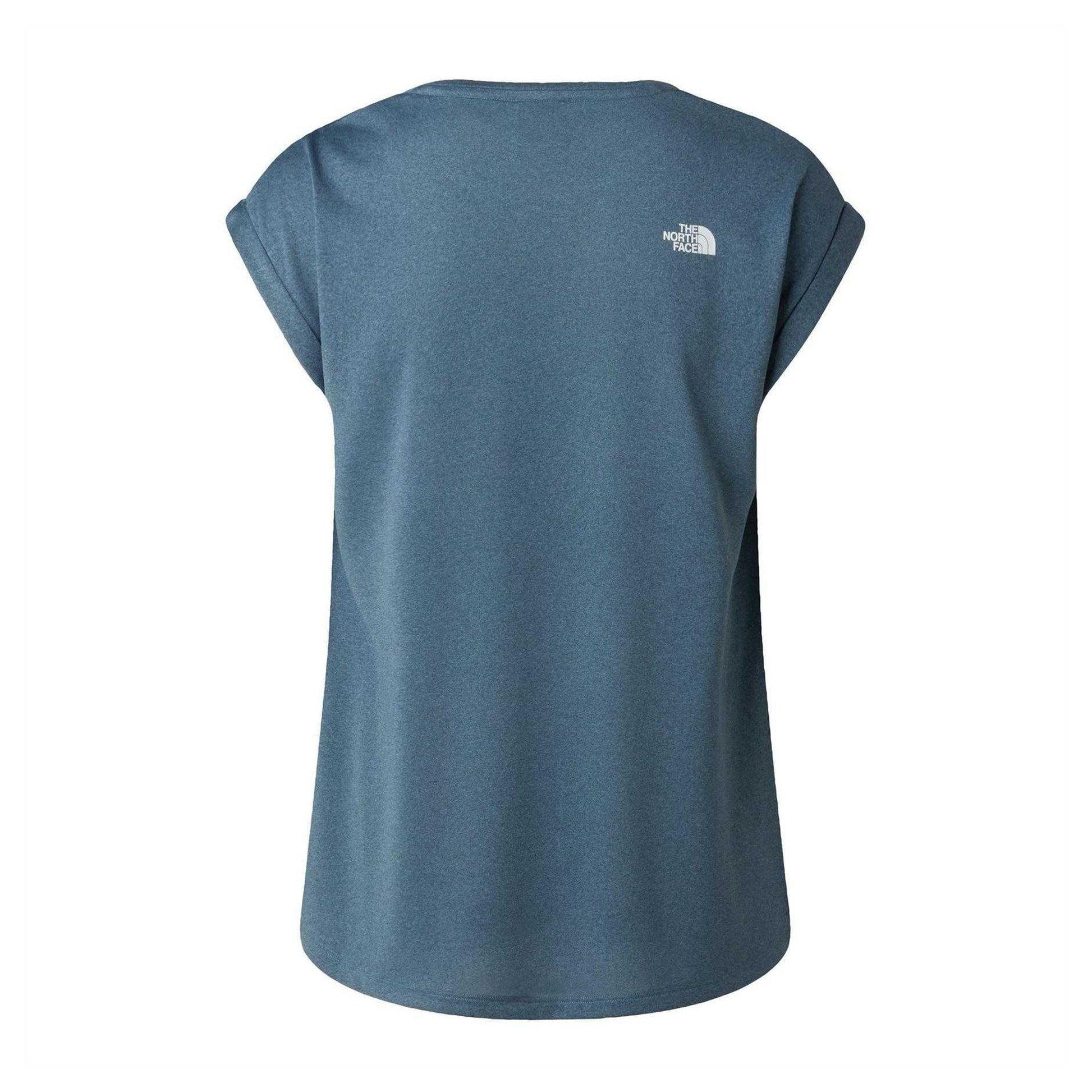 Granite Grey - Back - The North Face Womens-Ladies Performance T-Shirt