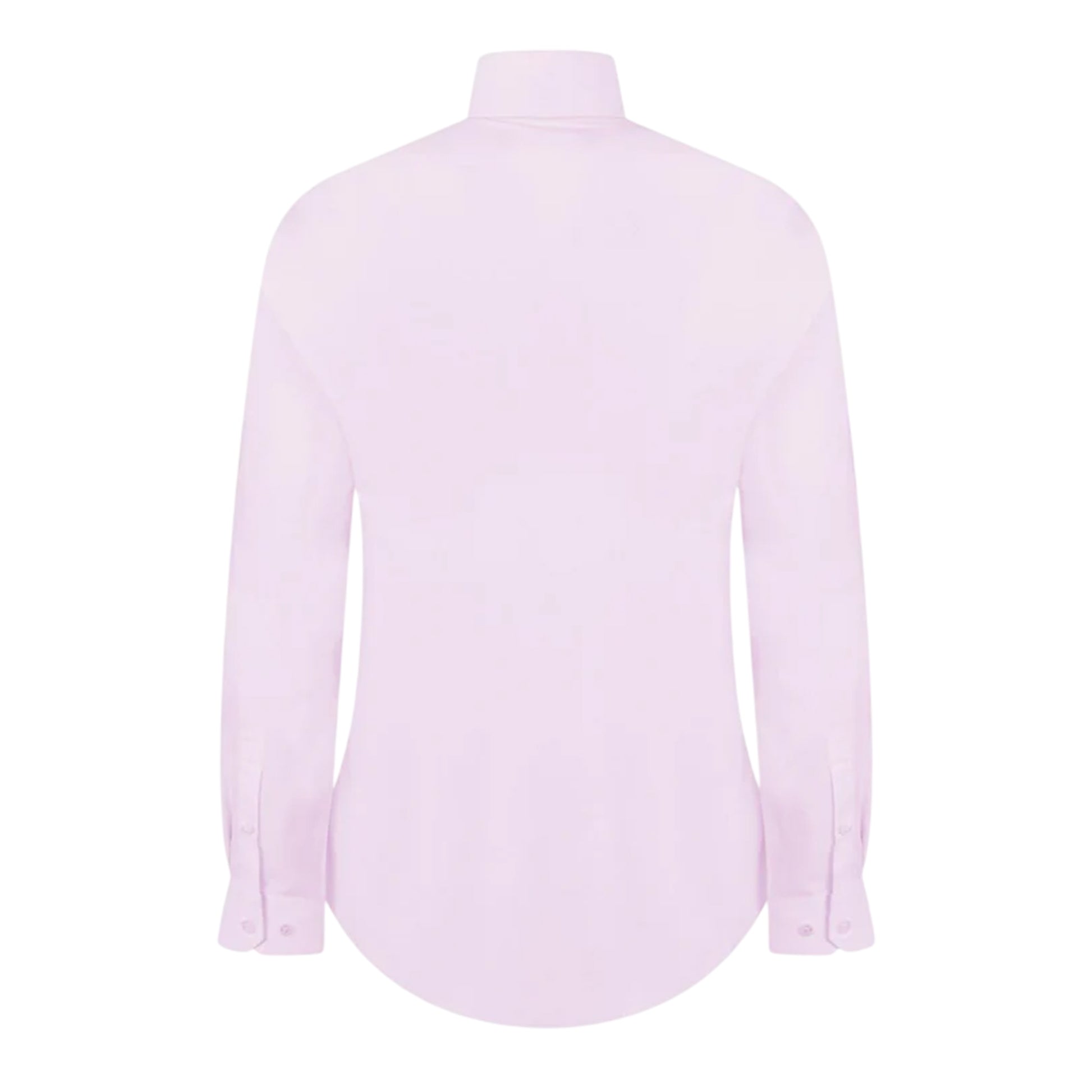 Pink - Back - Twisted Tailor Mens Slim Formal Shirt