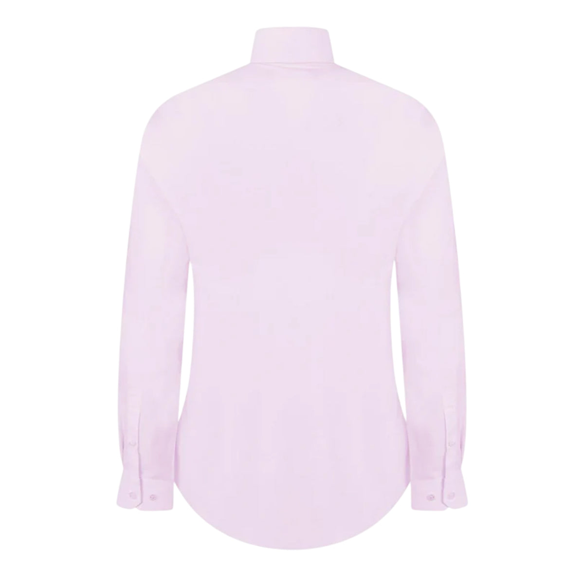Pink - Back - Twisted Tailor Mens Slim Formal Shirt