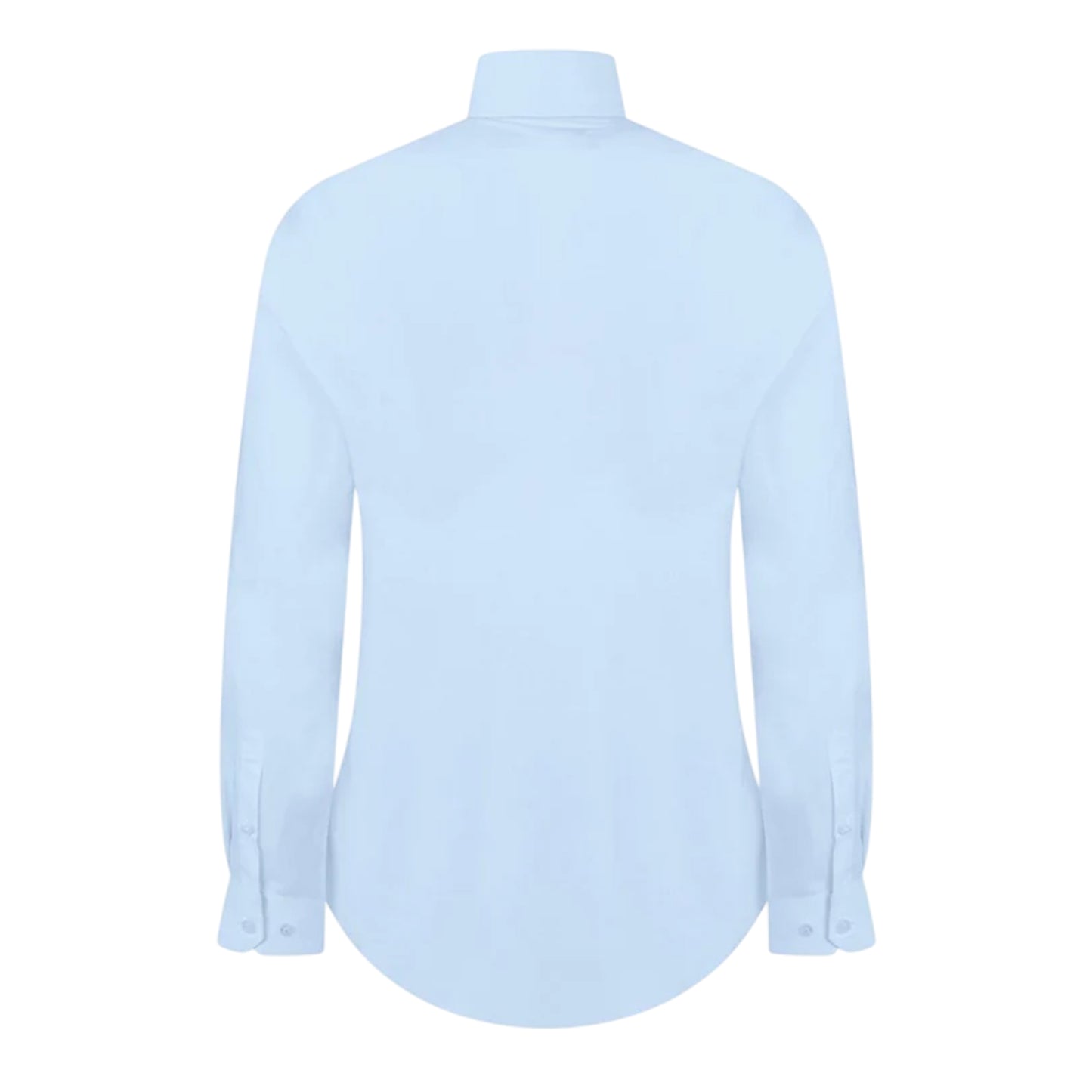 Blue - Back - Twisted Tailor Mens Slim Formal Shirt