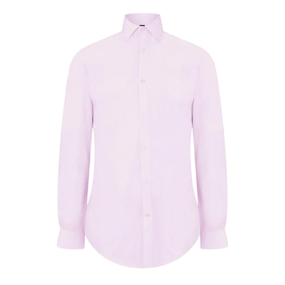 Pink - Front - Twisted Tailor Mens Slim Formal Shirt