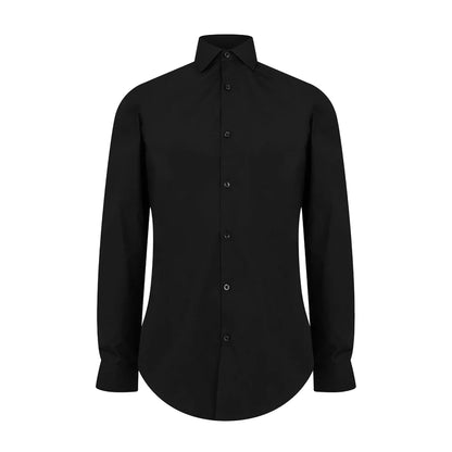 Black - Front - Twisted Tailor Mens Slim Formal Shirt