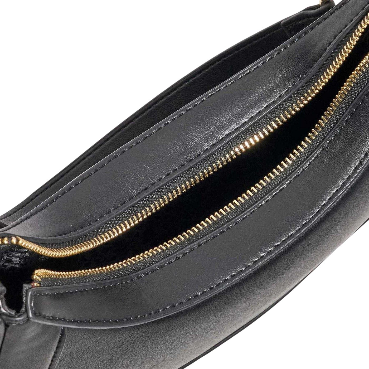 Black - Side - Dune London Diversion Shoulder Bag