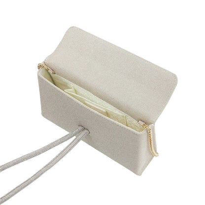 Gold - Side - Dune London Brynie Clutch Bag