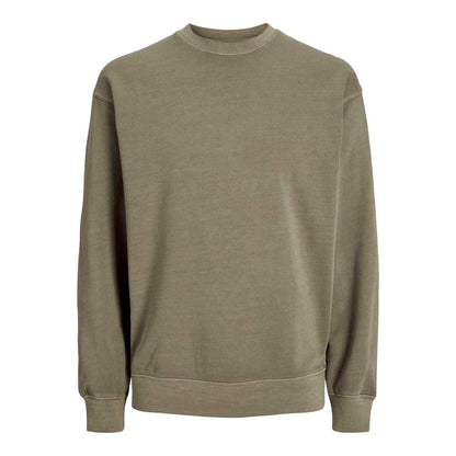 Silver Sage - Front - Jack And Jones Unisex Adult Faded Drop Shoulder Sweatshirt