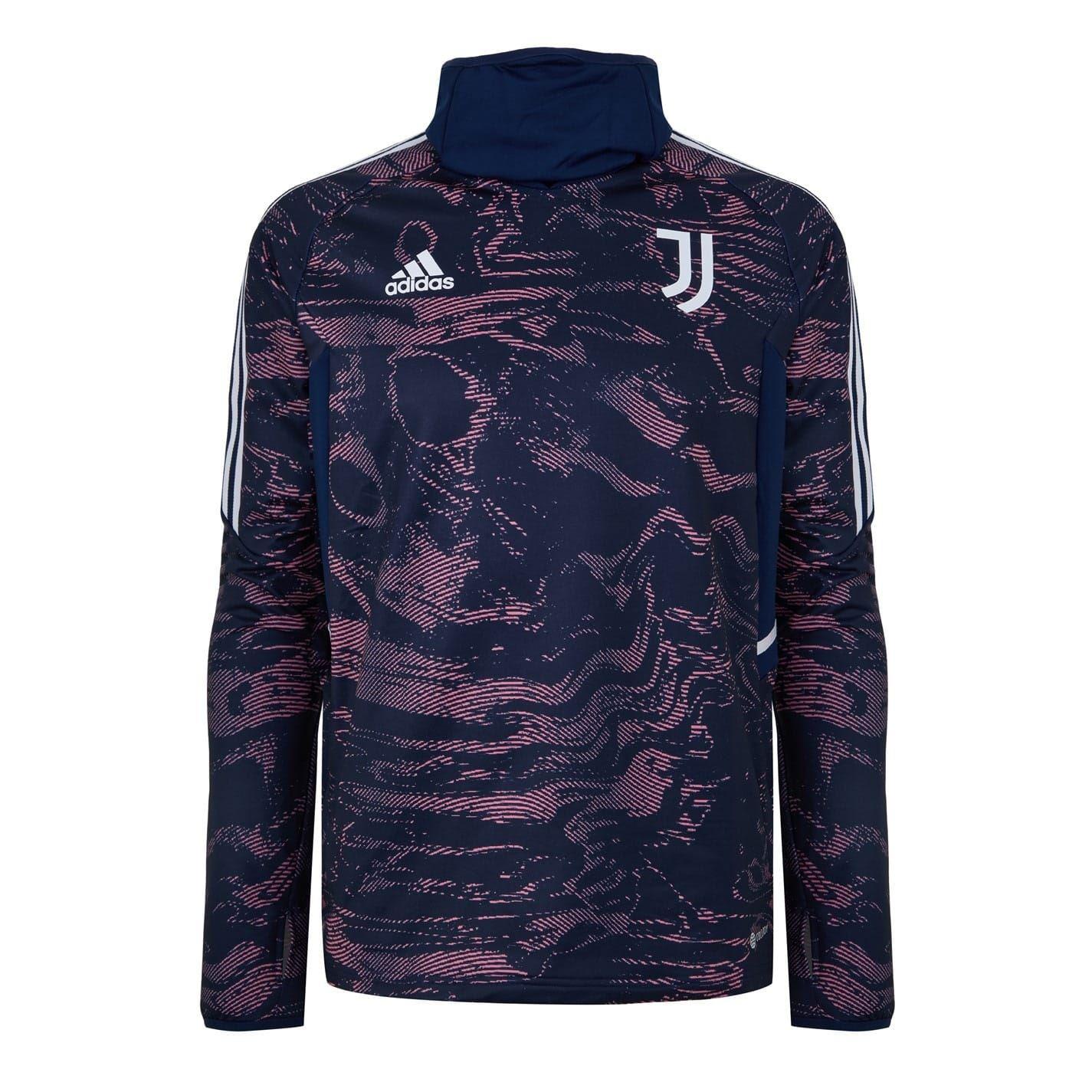 Pink - Front - Adidas Unisex Adult Juventus FC Sweatshirt