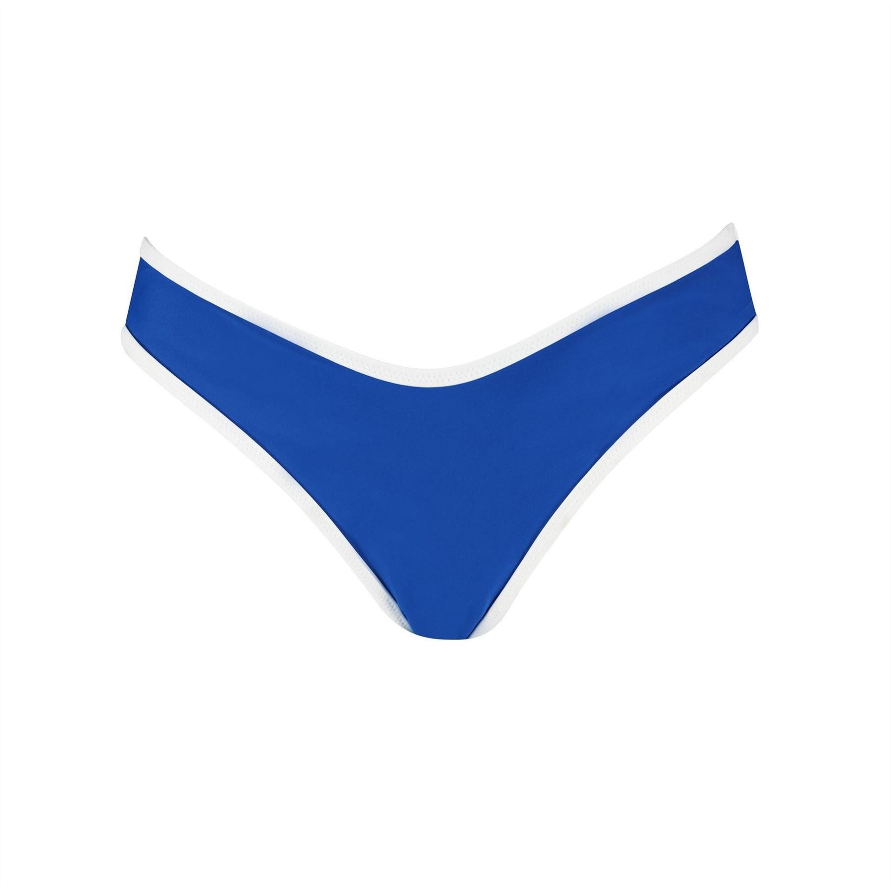 Blue-Grey - Front - Puma Womens-Ladies Reversible Bikini Bottoms