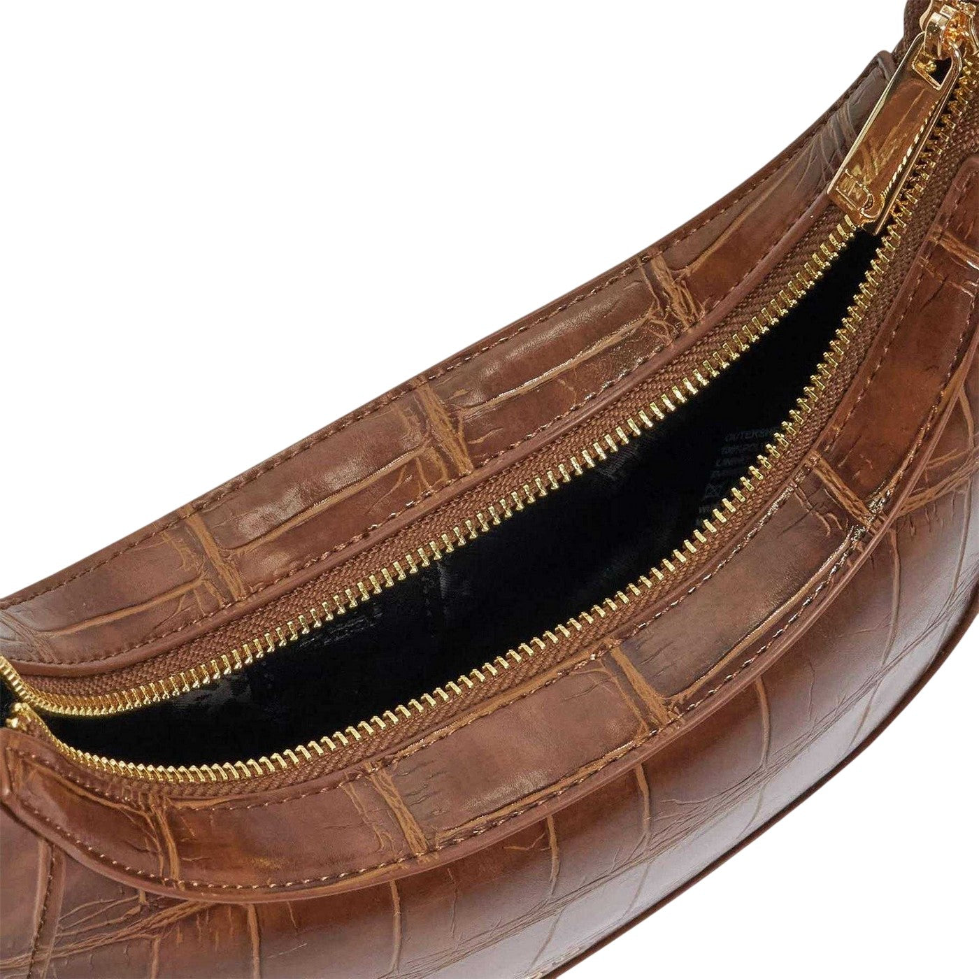 Brown - Side - Dune London Diversion Shoulder Bag