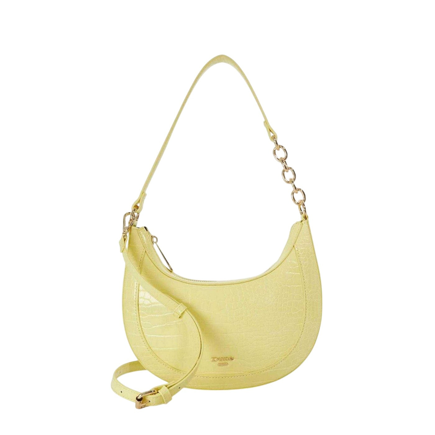 Yellow - Front - Dune London Diversion Shoulder Bag