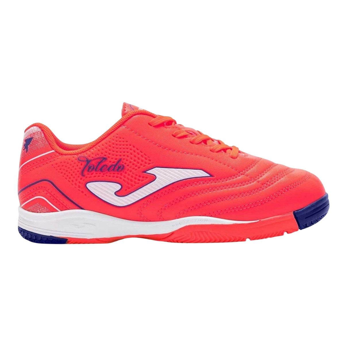 Red-White - Front - Joma Childrens-Kids Toledo Low Cut Football Boots