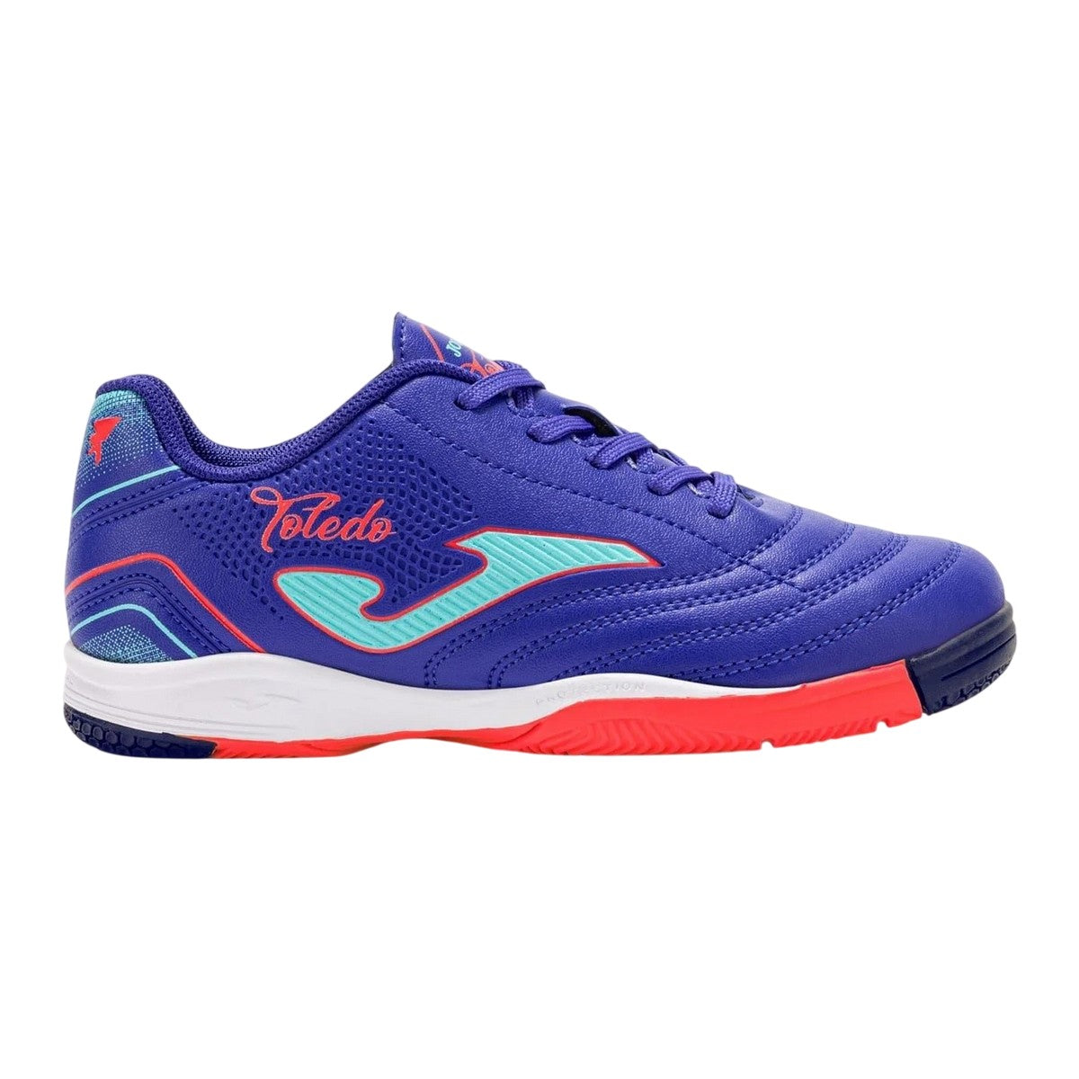 Blue-Light Blue - Front - Joma Childrens-Kids Toledo Low Cut Football Boots