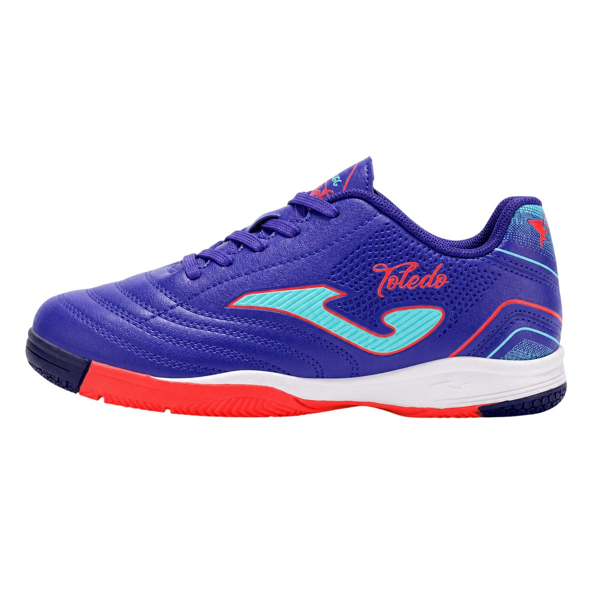 Blue-Light Blue - Back - Joma Childrens-Kids Toledo Low Cut Football Boots