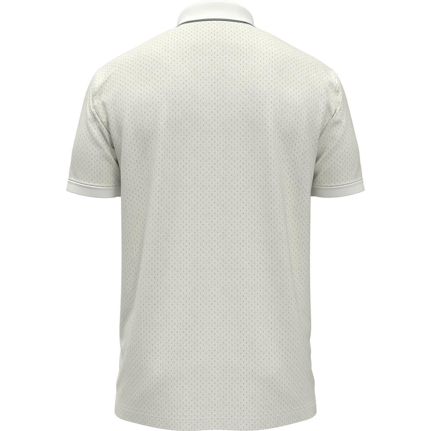 Bright White - Back - Original Penguin Mens Polka Dot Regular Polo Shirt