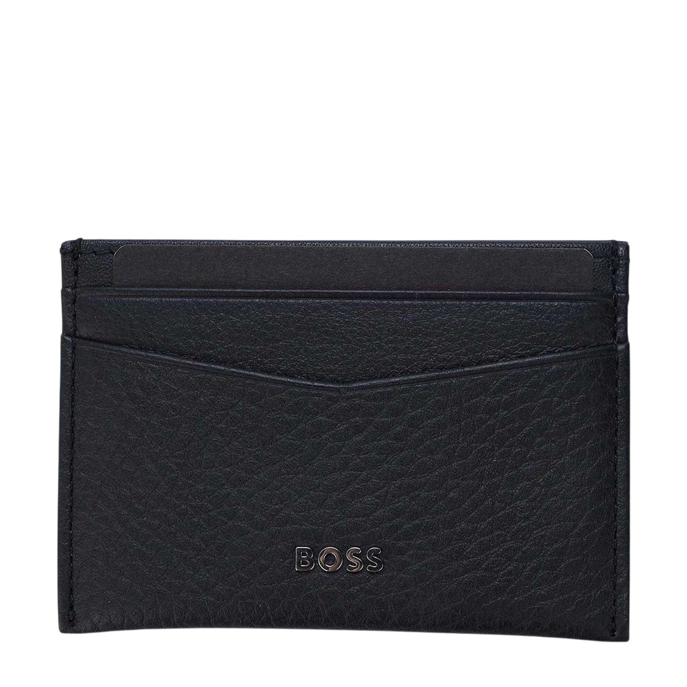 Navy - Front - Boss Crosstown Card Holder