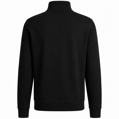 Black - Back - Boss Mens Terrycloth Sweatshirt